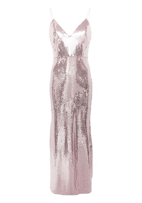 Abito da sera con paillettes in rosa di Alex Perry - donna ALEX PERRY | Abiti | D1303SS24ICEPNK